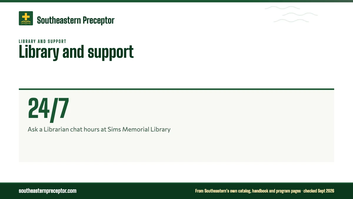 Library and support